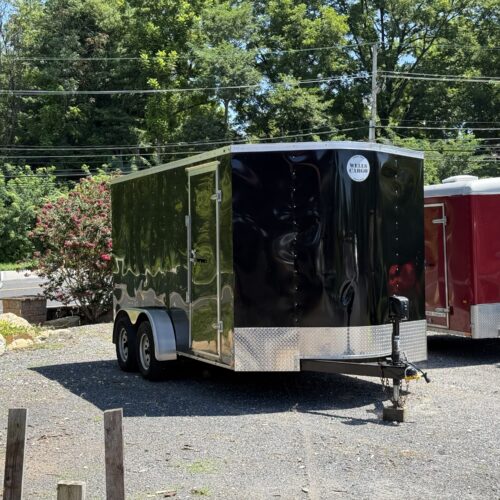 2019 Wells Cargo 7x14 Enclosed Trailer